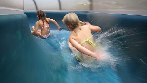 water fun water slide slide