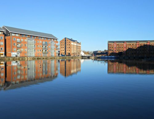 Water Reflections At Docks Part 2