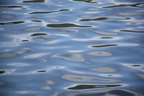 water ripples blue background