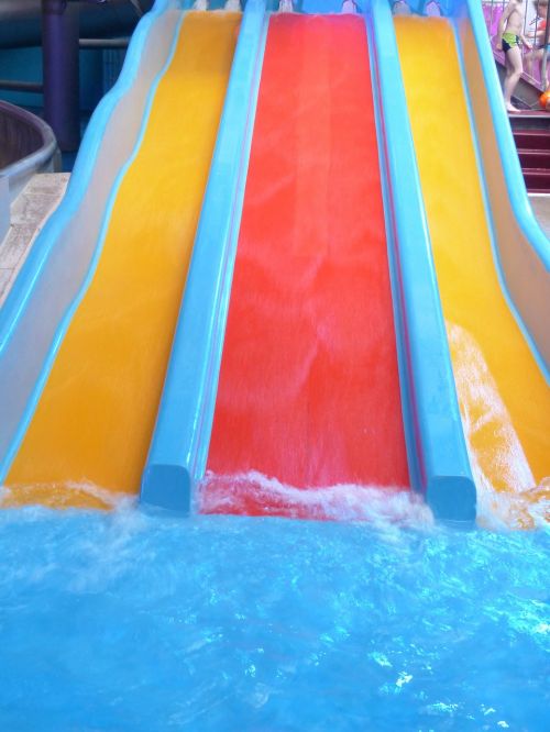 water slide slide water