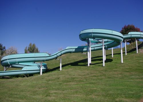 water slide slide amusement