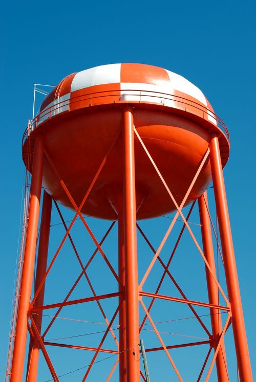 water tower structure tank
