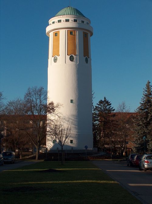 water tower hockenheim germany