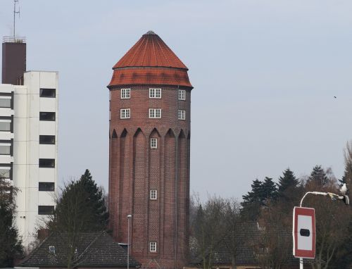 water tower brunsbüttel 1911 building