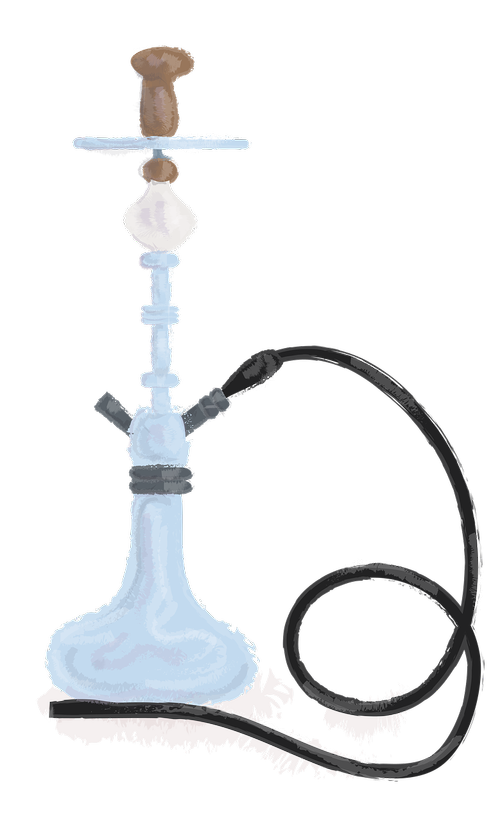 water vapor  pipe  shisha