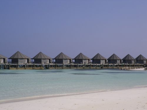 water villas maldives sea