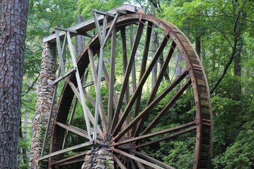 water wheel watermill old