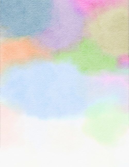 watercolor wash pastel