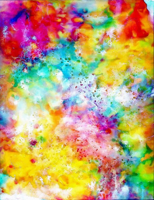 watercolor  abstract  paint