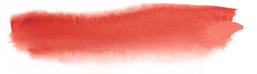 watercolour red brushstroke