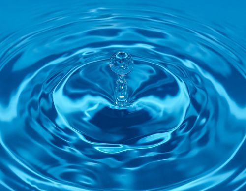 waterdrop drop blue
