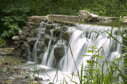 waterfall water cascade