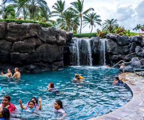 waterfall hawaii oahu