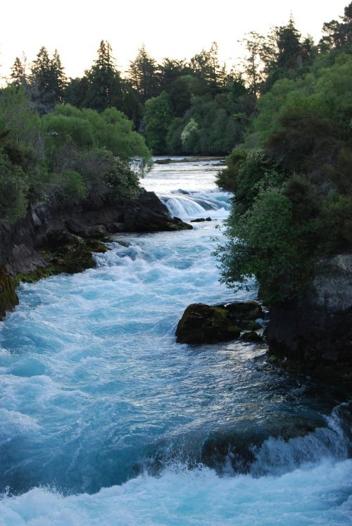 waterfall new zealand white water