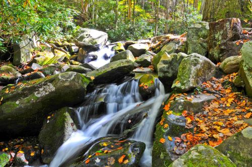 waterfall stream river