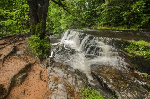 waterfall river nature