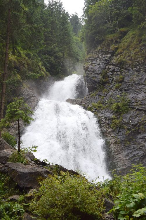 waterfall transylvania water