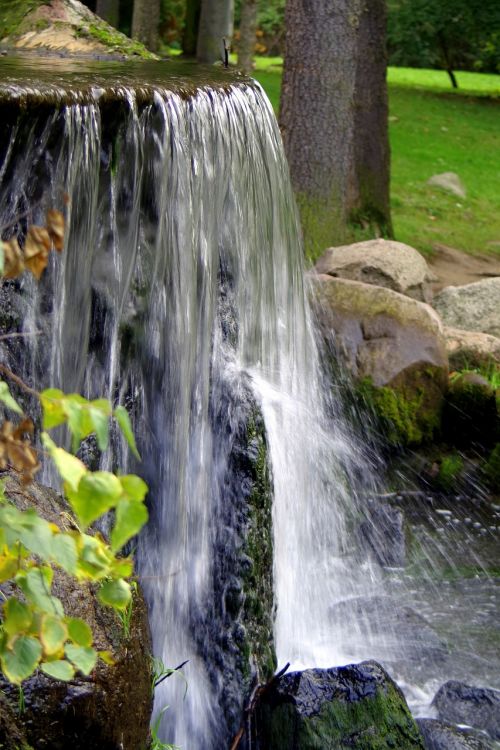 waterfall water source