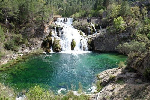 waterfall lake water