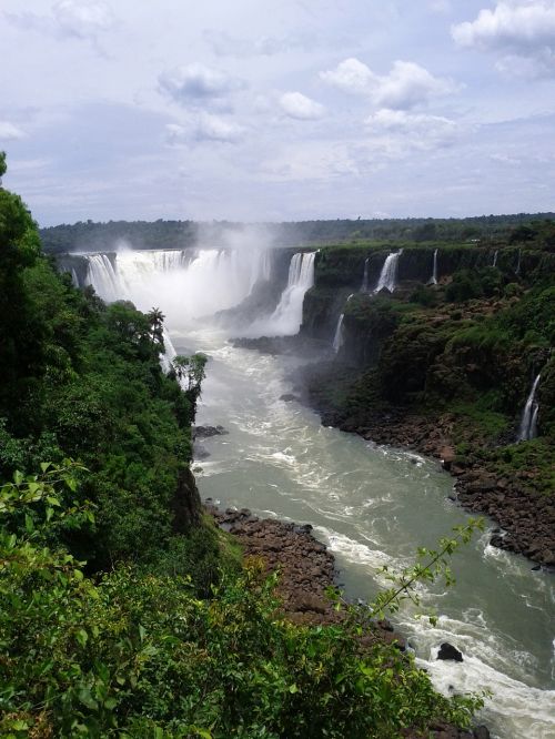 waterfall nature cascade