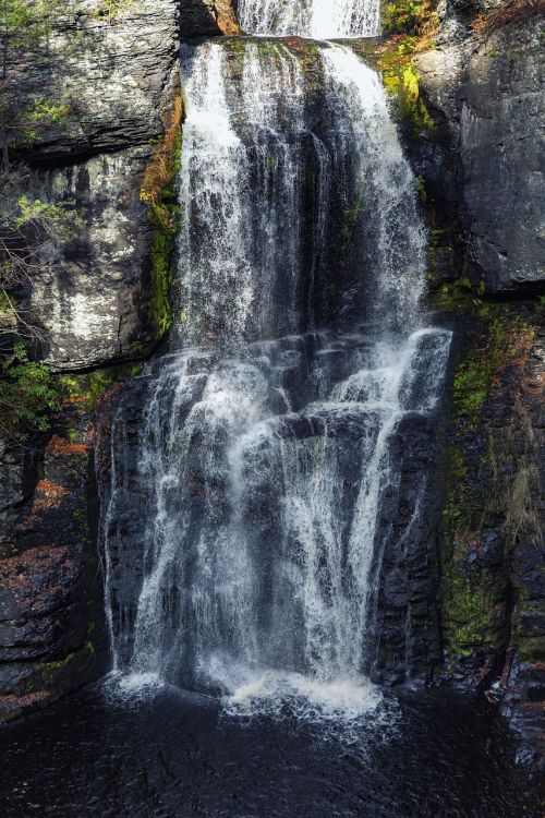 waterfall landscape nature