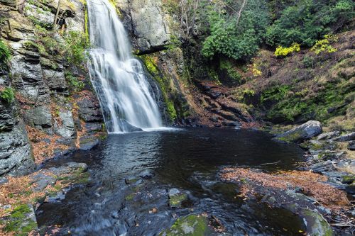 waterfall landscape nature