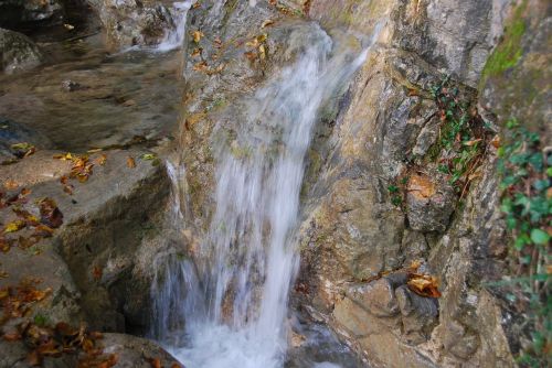 waterfall water rock