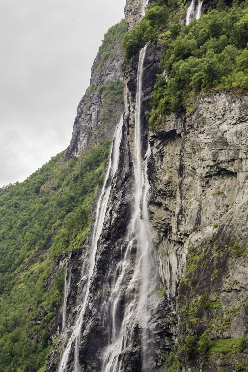 waterfall majestic water