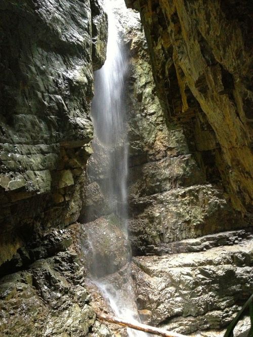 waterfall gorge water