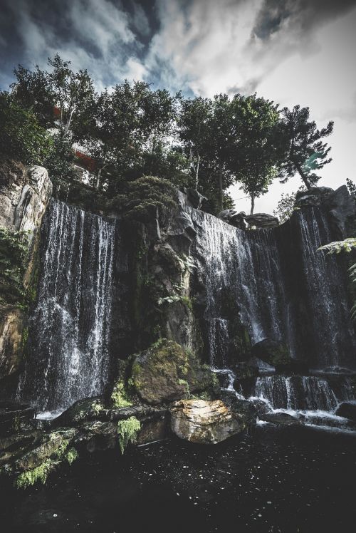 waterfall chinese taiwan