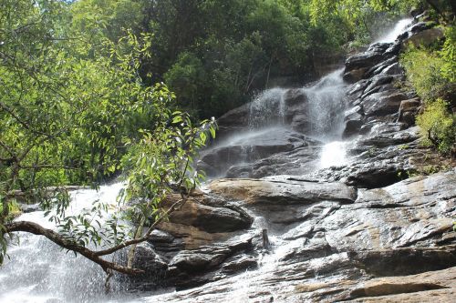 waterfall river nature