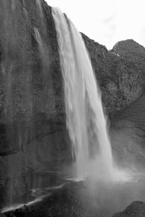 waterfall iceland seljalandsfoss