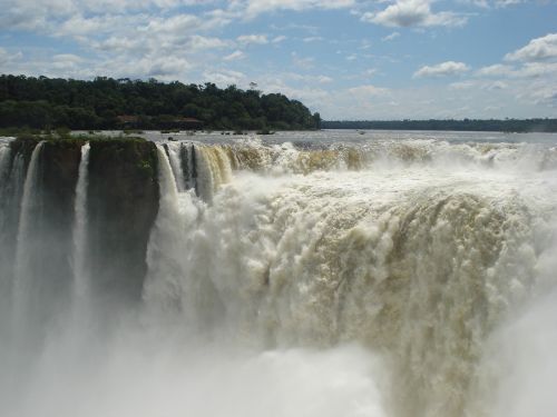 waterfall landscape nature