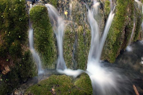 waterfall water long exposure