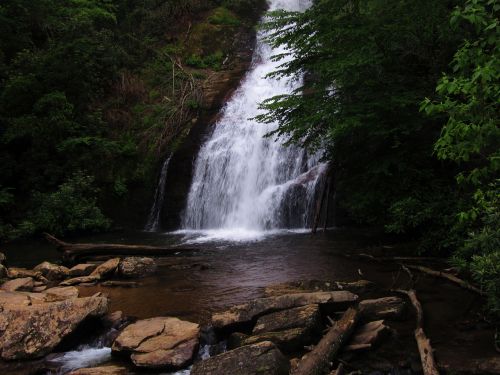 waterfall scenic nature