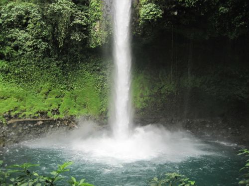 waterfall costa rica pond