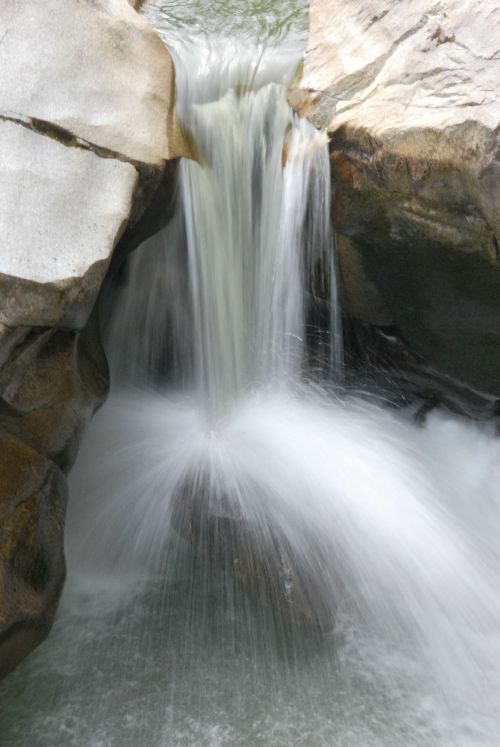 waterfall flow water