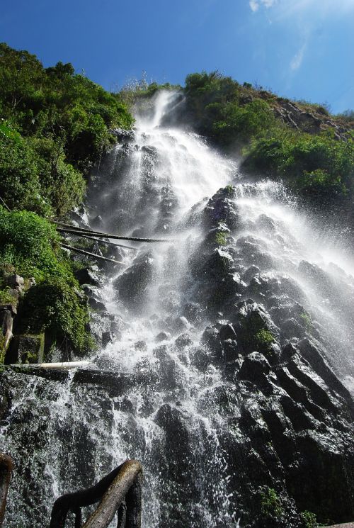 waterfall cataract nature