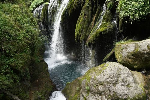waterfall paradise peaceful