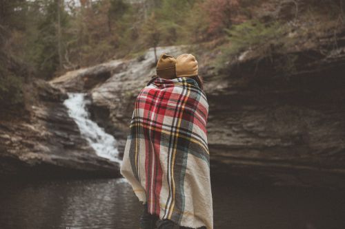 waterfall water rock