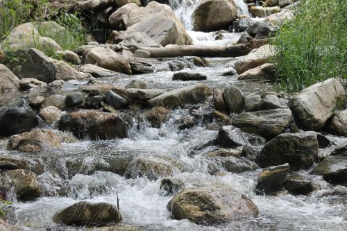 waterfall nature water