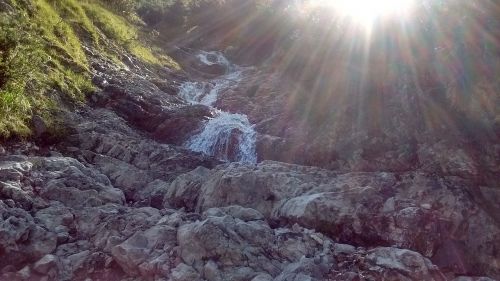 waterfall mountains austria