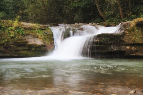 waterfall water river