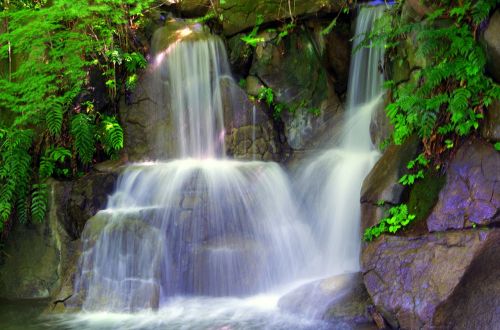 waterfall japan river