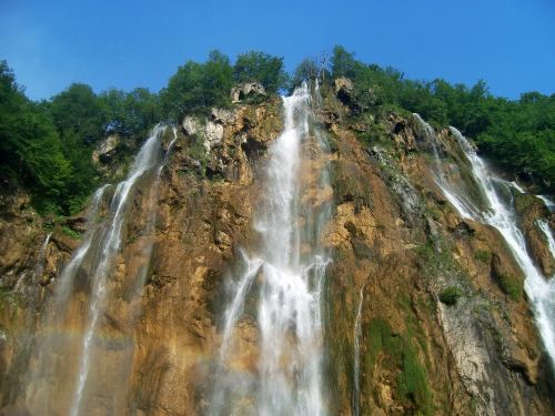 waterfall croatia the plitvice