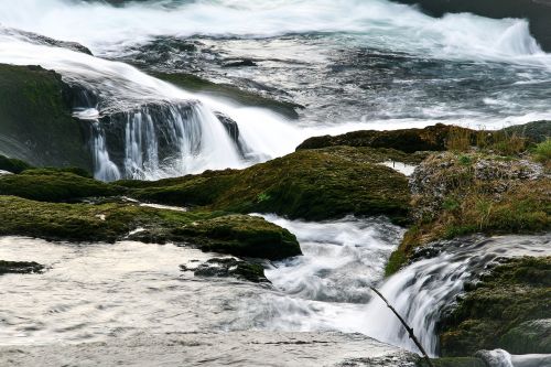 waterfall water racing