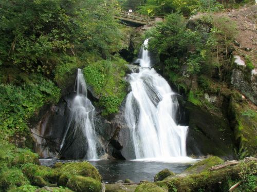 waterfall nature cascade