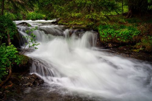 waterfall water river