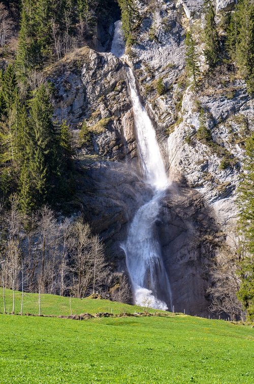 waterfall  bach  mountain stream
