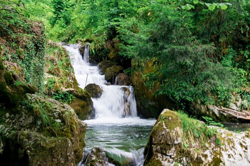 waterfall  landscape  river